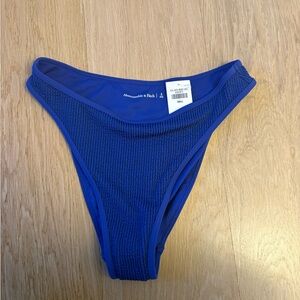 Abercrombie & Fitch Women's Royal Blue Bikini Bottom